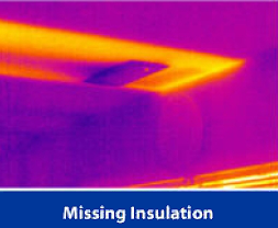 Finding missing insulation 